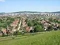 Blick auf Sâncraiu de Mureș (im Hintergrund Târgu Mureș)