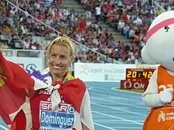 Die 5000&nbsp;Meter-Europameisterin von 2002 Marta Domínguez – fünf Tage später auch hier wieder Siegerin auf dieser Distanz – belegte Rang&nbsp;sieben