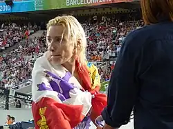 Die amtierende Europameisterin Marta Domínguez wurde wie zwei Jahre zuvor Vizeweltmeisterin