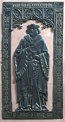 Martin von der Kere, † 1507, Würzburger Dom
