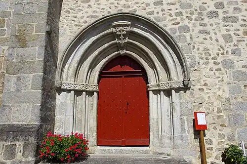 Eingangsportal von Saint-Amand