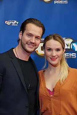 Anna Hofbauer, zweite Bachelorette, mit Marvin Albrecht im Oktober 2016