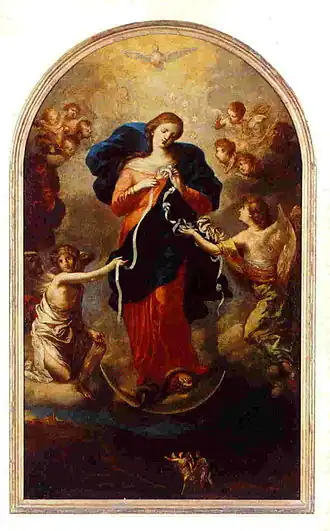 Maria Knotenlöserin (Johann Georg Melchior Schmidtner)