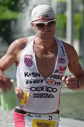 Massimo Cigana beim Ironman 70.3 Austria, 2012