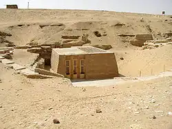 Die rekonstruierte Mastaba des Nianchchnum und des Chnumhotep