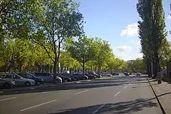 Masurenallee Richtung Kantstraße