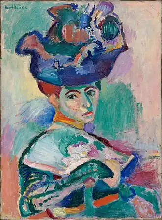Henri Matisse: Frau mit Hut, 1905