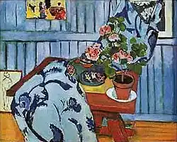 Henri Matisse: Stillleben mit Geranien, 1910