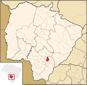 Lage von Deodápolis in Mato Grosso do Sul