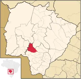 Lage von Maracaju in Mato Grosso do Sul