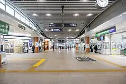 Haupthalle des Reiterbahnhofs