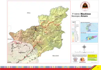 Maubisse im Norden der Gemeinde Ainaro