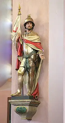 St. Mauritius Pfarrpatron