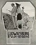 Entwurf für ein Plakat für die Stadt Ludwigsburg, 1906