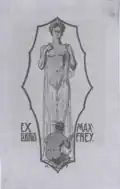 Ex Libris Max Frey, Eigenblatt