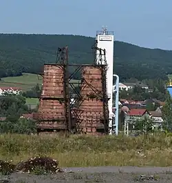 Maxhütte Röstöfen, die letzten beiden, 2017