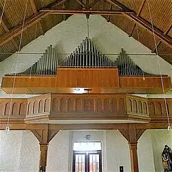 Gehäuselose Mayer-Orgel in Maybach