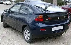 Heckansicht des 323C