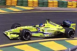 Gastón Mazzacane im Minardi M02