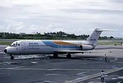 Eine Douglas DC-9 von ALM Antillean Airlines