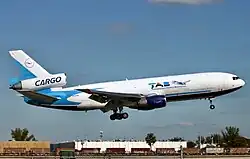 Frachtflugzeug der TAB