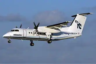 De Havilland DHC-8-100 der Medavia