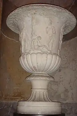 Bild 5: Medici-Vase (1816) von Nikolaus Friedrich von Thouret, Ludwigsburg, Residenzschloss, Marmorsaal