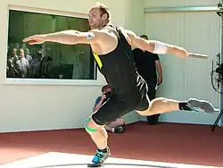 Robert Harting – ausgeschieden mit 62,21&nbsp;m