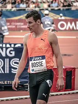 Bronzemedaillengewinner Pierre-Ambroise Bosse