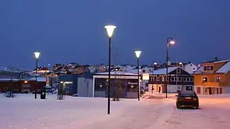 Polarnacht in Mehamn