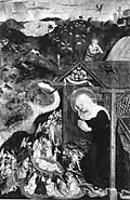 Marienaltar aus Polling, Geburt Christi (dat. 1444)