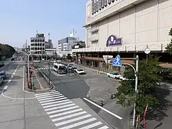 Busterminal an der Westseite