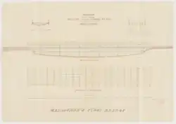 Zeichnung der Balbirnie’s Bridge