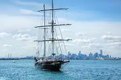 STS Young Endeavour im September 2013