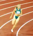 Um einen Rang verpasste Melinda Gainsford als Fünfte ihres Halbfinallaufs das&nbsp;Finale