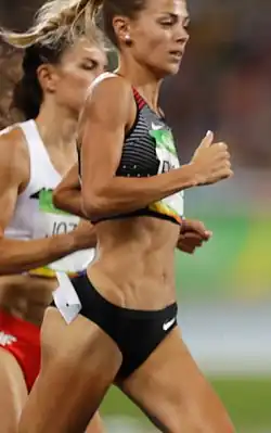 Melissa Bishop Rang sechs in 2:01,91&nbsp;min