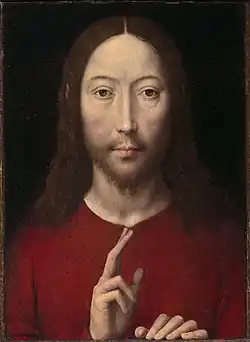 Hans Memling: Segnender Christus