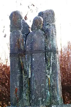 Gedenkstätte Figurengruppe von Dieter Schmidt(Fridolfing)