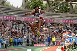 Hugo Mamba-Schlick Rang elf mit 16,63&nbsp;m