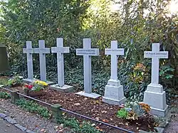 Cécile Charlotte Sophie Mendelssohn Bartholdy geb. Jeanrenaud ist im Grab ihrer Familie bestattet, Gewann E 172