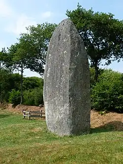 Menhir von Cailouan