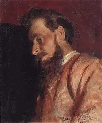 Der Maler Vladimir Menk (1884)