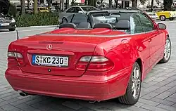Mercedes-Benz CLK Cabriolet 208