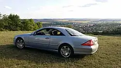 Mercedes-Benz CL 600 (2003) mit seinen einzigartigen Felgen