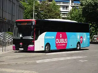 Ouibus nach Mailand im Mai 2017