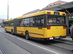 Heck eines O 405 GN in Dresden