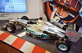 Mercedes F1 W03 (Michael-Schumacher-Ausstellung in Marburg)