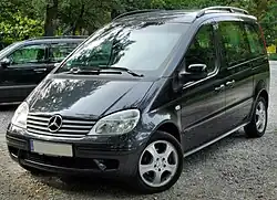 Mercedes Vaneo, 2001 bis 2005