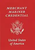 Merchant Mariner Credential (Umschlag)