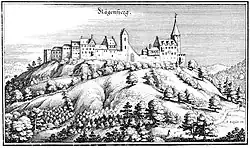 Schloss Regensberg, Residenz des Landvogts der Herrschaft Regensberg